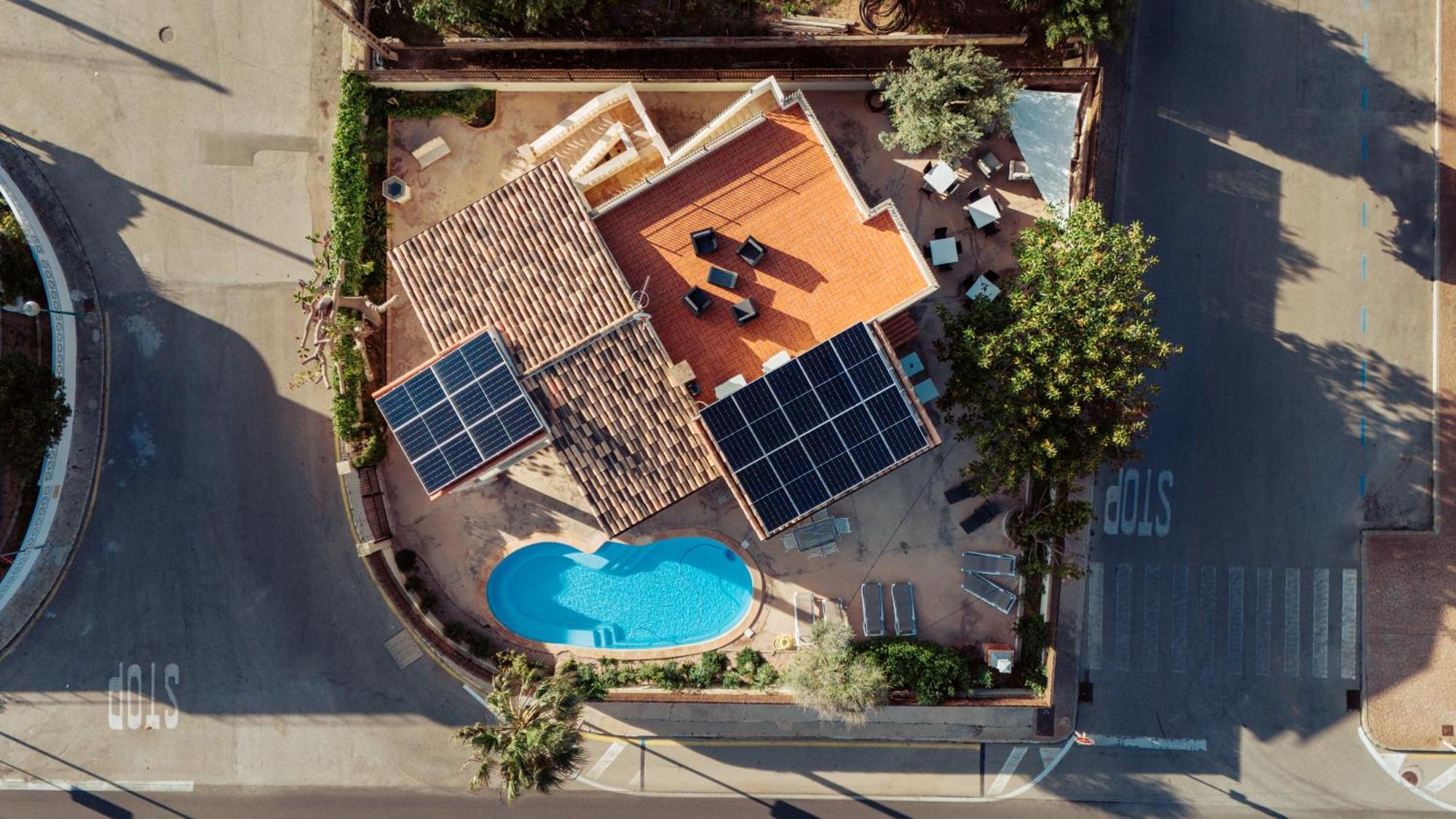 Mallorca Finca Haus Mit Pool Direkt Am Meer Es Trenc, Bootstour Moeglich Sa Ràpita Екстериор снимка