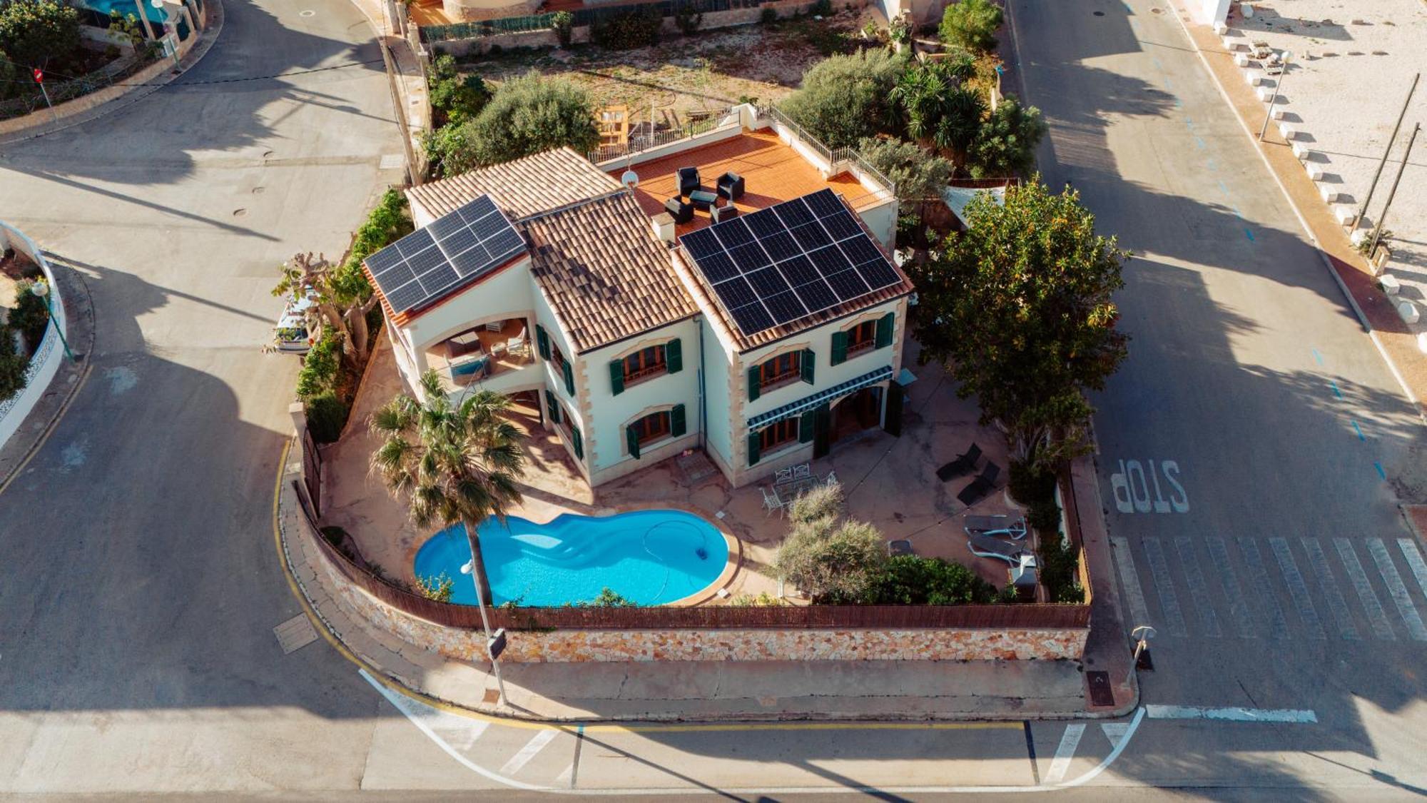 Mallorca Finca Haus Mit Pool Direkt Am Meer Es Trenc, Bootstour Moeglich Sa Ràpita Екстериор снимка