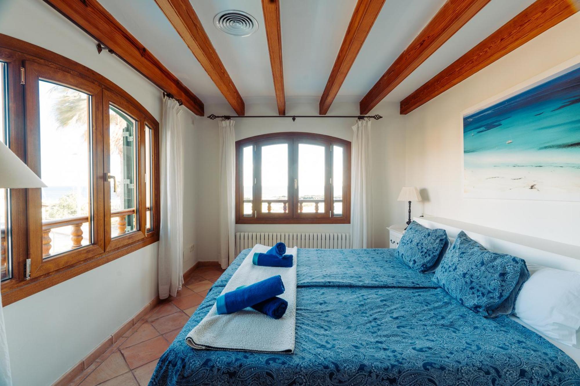 Mallorca Finca Haus Mit Pool Direkt Am Meer Es Trenc, Bootstour Moeglich Sa Ràpita Екстериор снимка