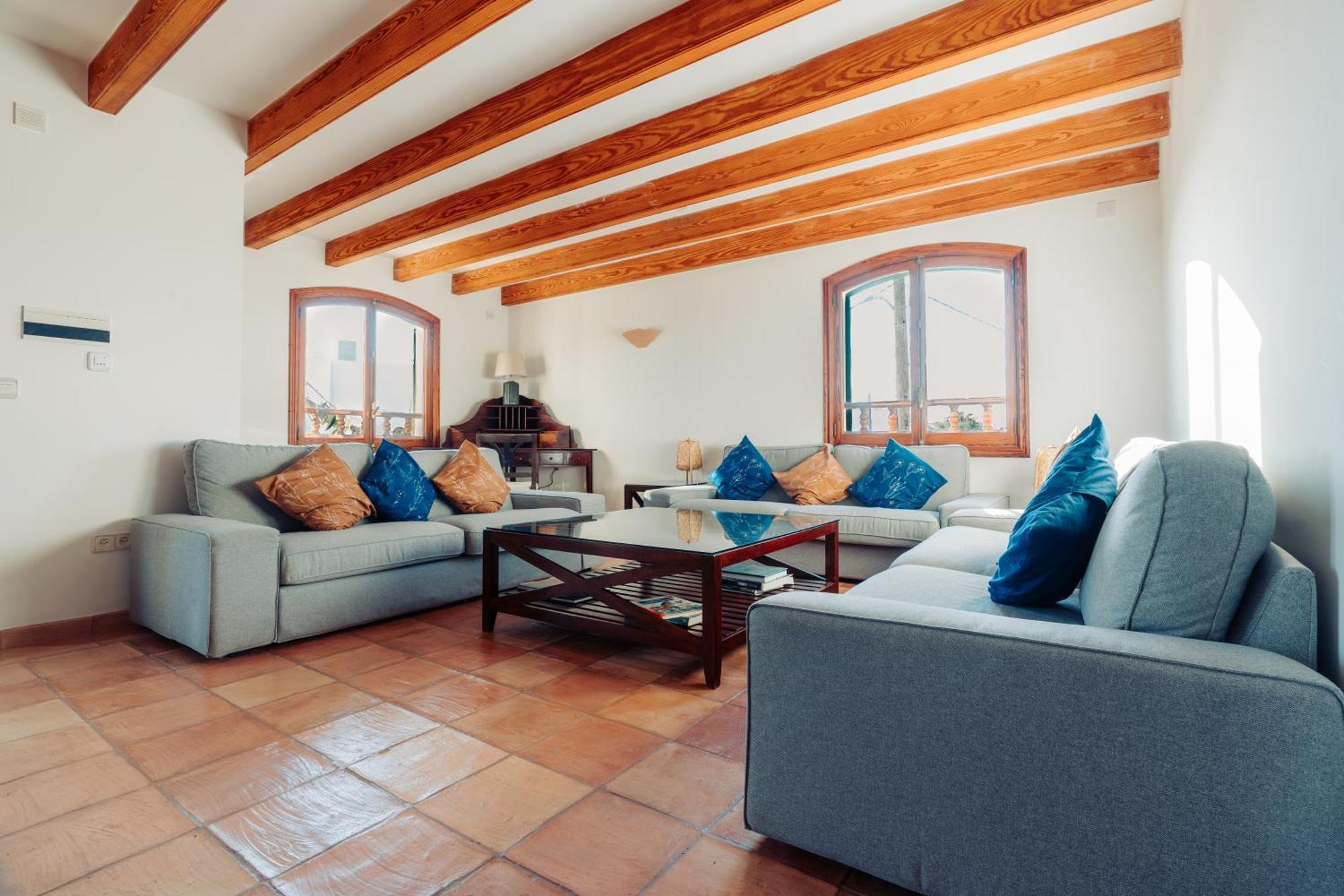 Mallorca Finca Haus Mit Pool Direkt Am Meer Es Trenc, Bootstour Moeglich Sa Ràpita Екстериор снимка