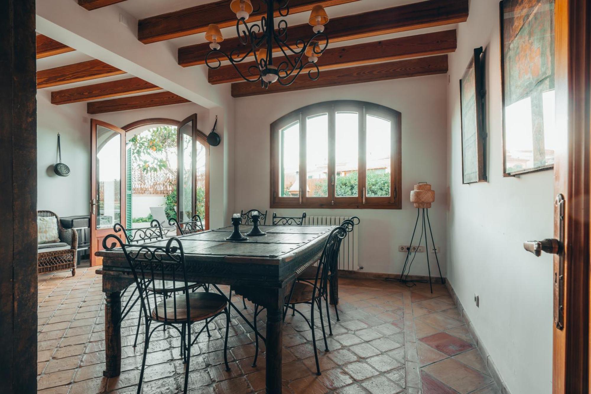Mallorca Finca Haus Mit Pool Direkt Am Meer Es Trenc, Bootstour Moeglich Sa Ràpita Екстериор снимка